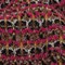 1 Yard Italian Hot Pink, Gray and Mustard Stripes Wool Boucle Sweater Knit 58’’ Width
